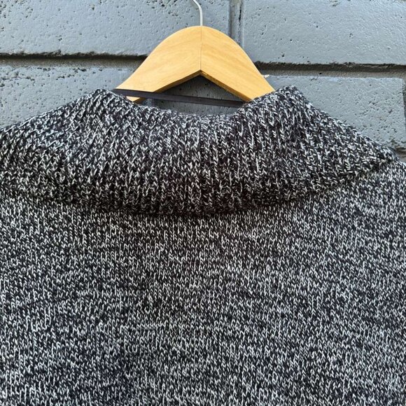 Karen Scott VINTAGE Style Cable Knit Ribbed Shawl Collar Cardigan Sweater XL Gra - Picture 6 of 14